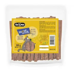 Hau&amp;Miau triušienos juostelės 500g | AKVANAMAI