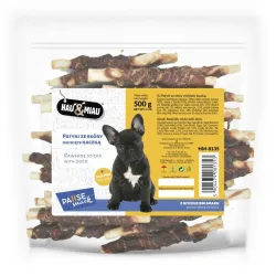 Hau&amp;Miau balti pagaliukai apsukti antiena 500g | AKVANAMAI