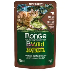 Monge BWild kons. pašaras didėlių veislių katėms su | AKVANAMAI