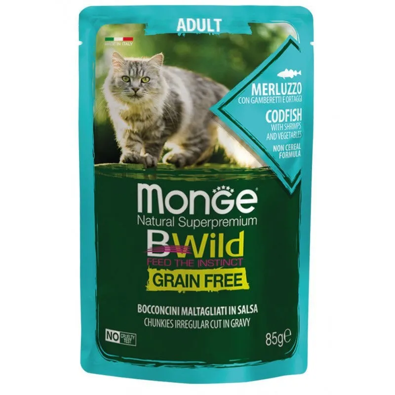 Monge BWild kons. pašaras su menke, krevetėmis ir | AKVANAMAI