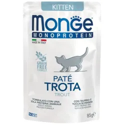 Monge Monoprotein Kitten begrūdis konservuotas | AKVANAMAI