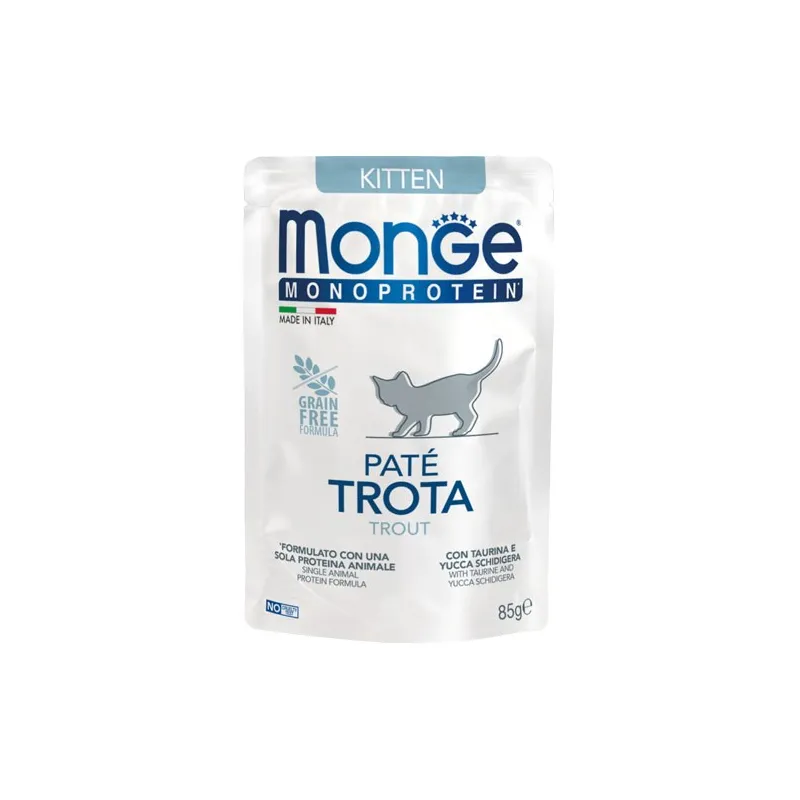 Monge Monoprotein Kitten begrūdis konservuotas | AKVANAMAI