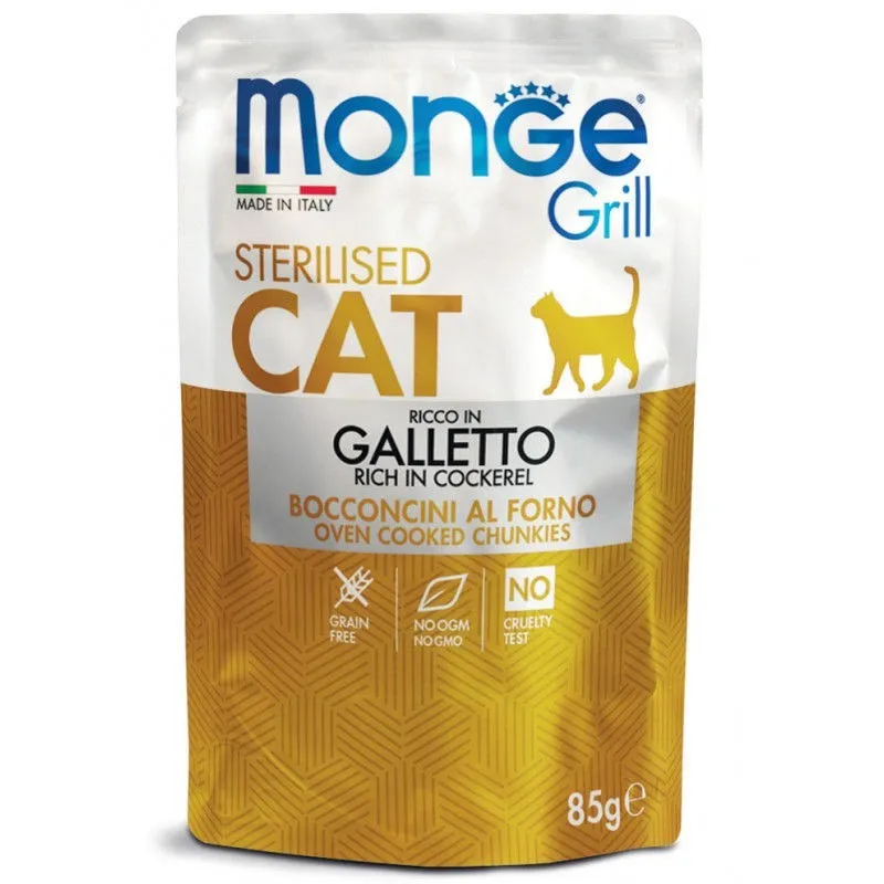 Monge Grill Sterilised konservuotas pašaras | AKVANAMAI