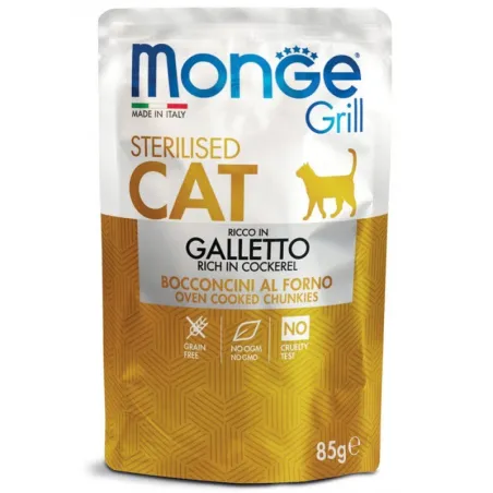 Monge Grill Sterilised konservuotas pašaras | AKVANAMAI
