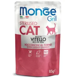 Monge Grill Sterilised konservuotas pašaras | AKVANAMAI