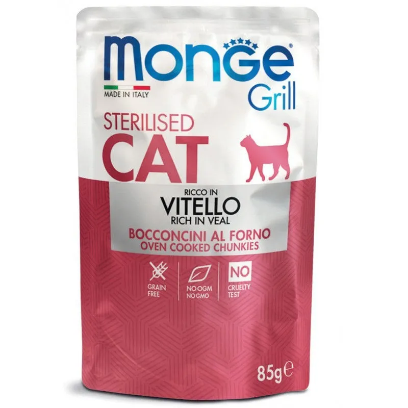 Monge Grill Sterilised konservuotas pašaras | AKVANAMAI