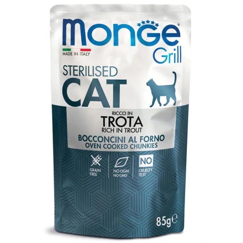 Monge Grill Sterilised konservuotas pašaras | AKVANAMAI
