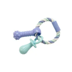 Gimdog Cotton Dent + Rope Ring W/Tpr 15cm žaislas | AKVANAMAI