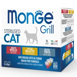 Monge Grill konservuotas pašaras sterilizuotoms | AKVANAMAI
