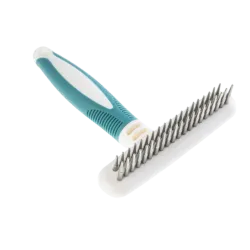 Gimdog Dematting Rake Double 11 × 16,5cm grėblys su | AKVANAMAI