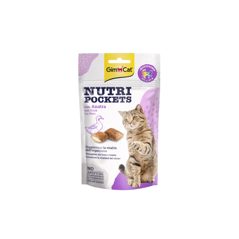 Gimcat Nutri Pockets su antiena 60 g | AKVANAMAI