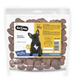 Hau&amp;Miau Jautienos čipsai 500g | AKVANAMAI