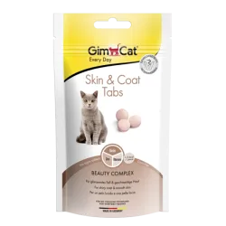 GIMCAT SKIN &amp; COAT TABS skanėstai katėms 40g | AKVANAMAI