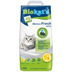 Biokat's Bianco Fresh Extra 8kg sušokantis kraikas | AKVANAMAI