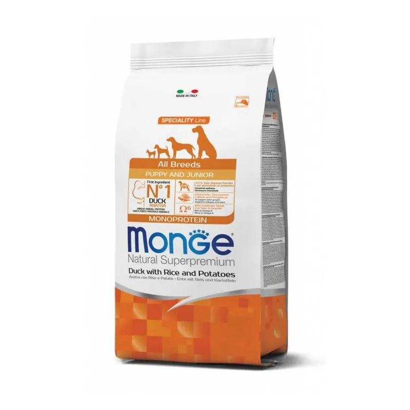 Monge spec. line monoprotein puppy sausas pašaras | AKVANAMAI