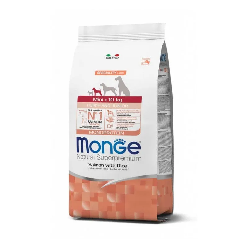 Monge spec.line monoprotein mini Puppy sausas | AKVANAMAI