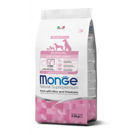 Monge spec. line monoprotein puppy sausas pašaras | AKVANAMAI