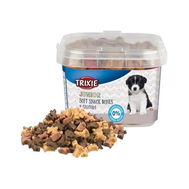 Trixie Junior Minkšti kauliukai su kalciu, 140 g | AKVANAMAI