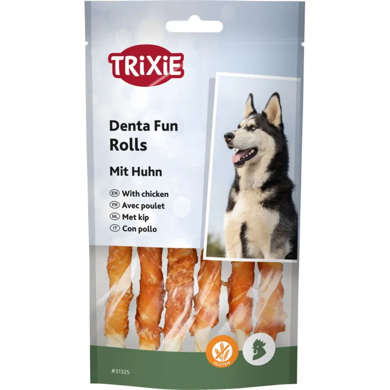 Trixie Denta Fun skanėstai šunims, kramtomi | AKVANAMAI
