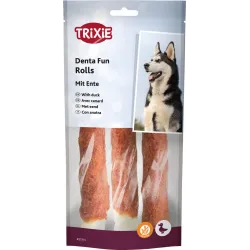 Trixie Denta Fun skanėstai šunims, kramtomi antienos | AKVANAMAI