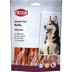 Trixie Denta Fun skanėstai šunims, kramtomi antienos | AKVANAMAI