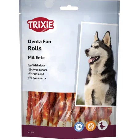 Trixie Denta Fun skanėstai šunims, kramtomi antienos | AKVANAMAI
