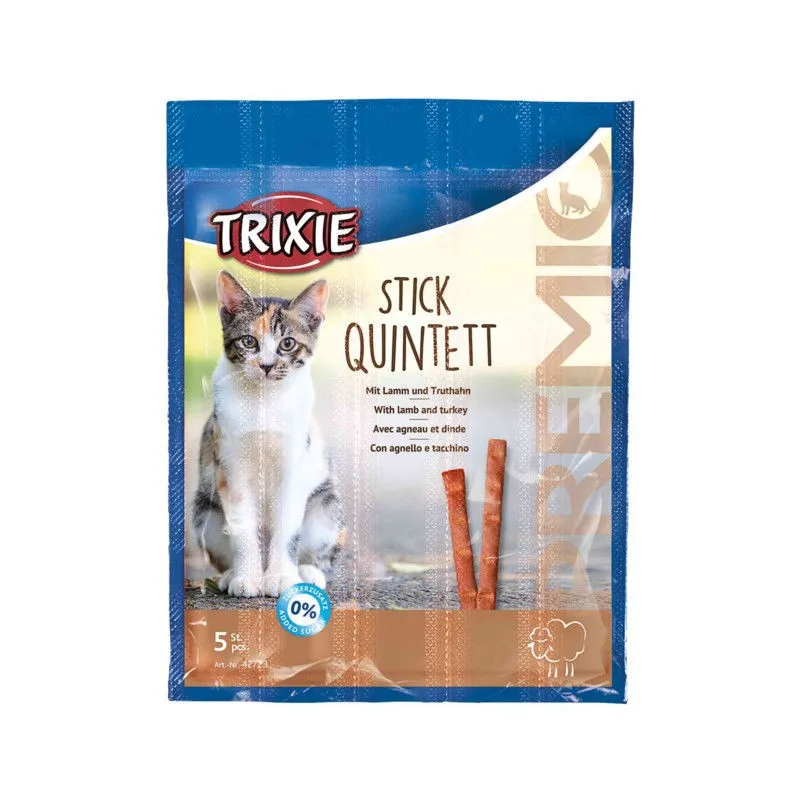 Trixie PREMIO Stick Quintett, lamb-turkey, skanėstas | AKVANAMAI
