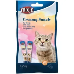 Trixie kreminis skanėstas katėms su krevetėmis, 5 × | AKVANAMAI