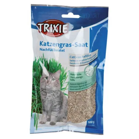 Trixie Žolė katėms maišelyje, apie 100 g (Miežiai) | AKVANAMAI
