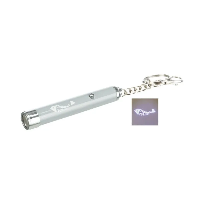 Trixie LED pointer Catch the Light, 8 cm, pilka | AKVANAMAI