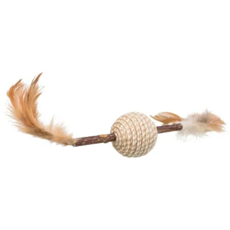Trixie Matatabi žaislas katei su plunksna, 20 cm | AKVANAMAI