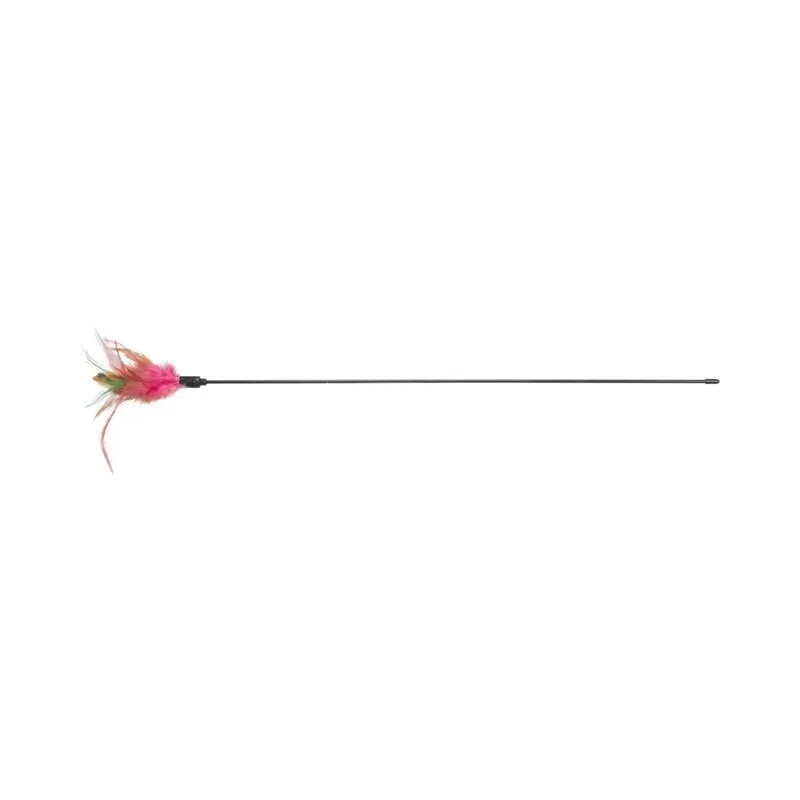 Trixie Meškerė su plunksnomis, plastm., 50 cm | AKVANAMAI