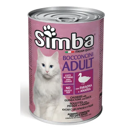 SIMBA - Wet CAT Chunkies with FOWL AND DUCK 415g | AKVANAMAI