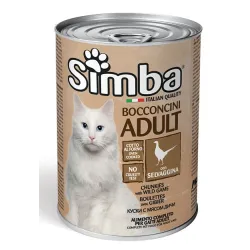 SIMBA - Wet CAT Chunkies with WILD GAMES 415g | AKVANAMAI