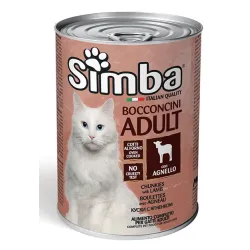 SIMBA - Wet CAT Chunkies with LAMB 415g | AKVANAMAI