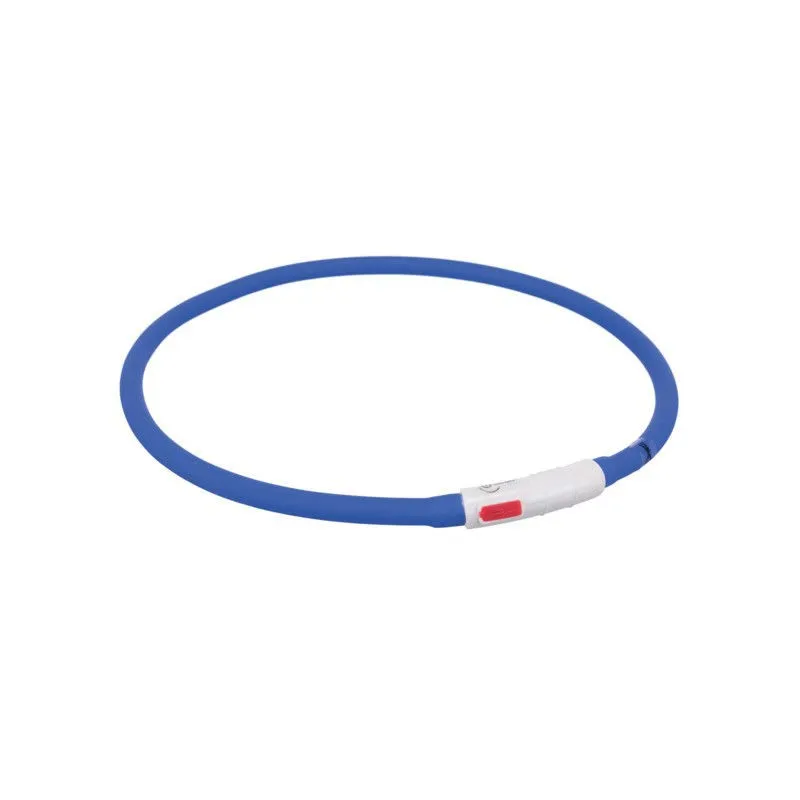 Trixie LED antkaklis USB, silikonas, XS-XL | AKVANAMAI