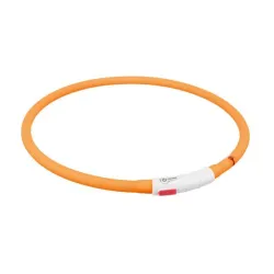 Trixie LED antkaklis USB, silikonas, XS-XL | AKVANAMAI