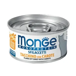 Monge Monoprotein - Cat Flakes su kalakutiena ir | AKVANAMAI