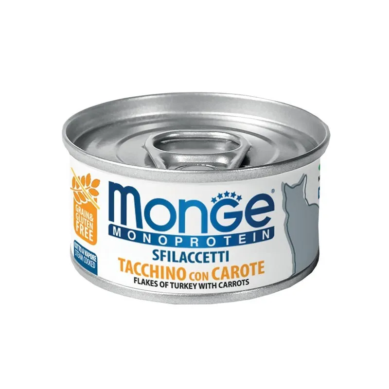 Monge Monoprotein - Cat Flakes su kalakutiena ir | AKVANAMAI