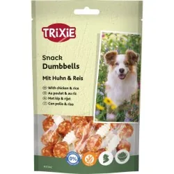 Trixie Denta Fun Chicken Chewing Hantelis, 100 g | AKVANAMAI
