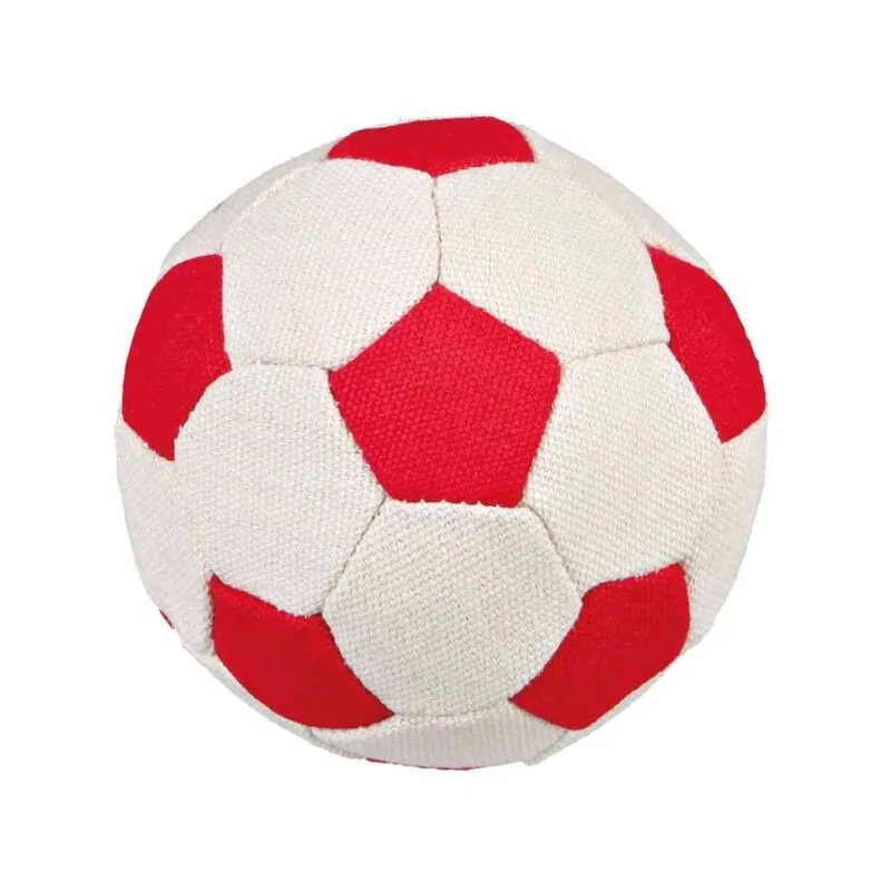 Trixie Minkštas futbolo kamuolys, 11 cm, įv. spalvų | AKVANAMAI