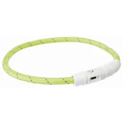 Trixie LED antkaklis USB, TPU/nailonas, L-XL 65cm/7 | AKVANAMAI