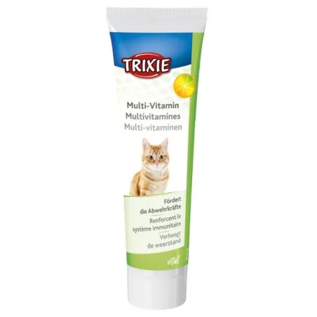 Trixie Multivitaminų pasta katėms, D/FR/NL, 100g | AKVANAMAI