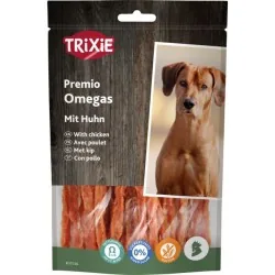 Trixie PREMIO Omega juostelės, vištiena, 100 g | AKVANAMAI