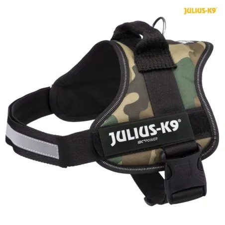 K9 petnešos šuniui L/1: 66-85 cm/50 mm, kamufliažinės | AKVANAMAI