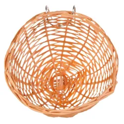 Trixie Pintas lizdas kanarėlėms iš bambuko, 10cm | AKVANAMAI