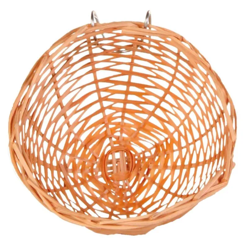 Trixie Pintas lizdas kanarėlėms iš bambuko, 10cm | AKVANAMAI
