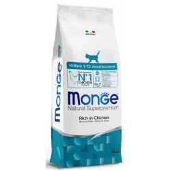 Monge Dry Cat Kitten su vištiena 10kg | AKVANAMAI