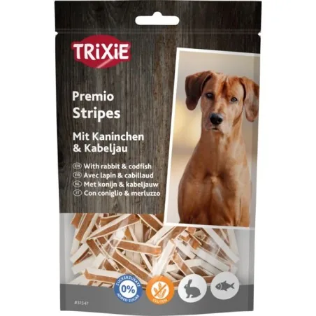 TRIXIE PREMIO Fish Rabbit Stripes, 100 g (pak.6) | AKVANAMAI