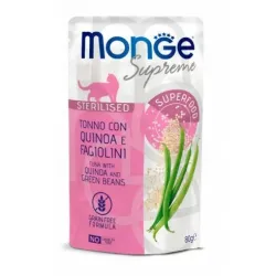 Monge SUPREME - Cat Wet Pouches Tuna with quinoa and | AKVANAMAI